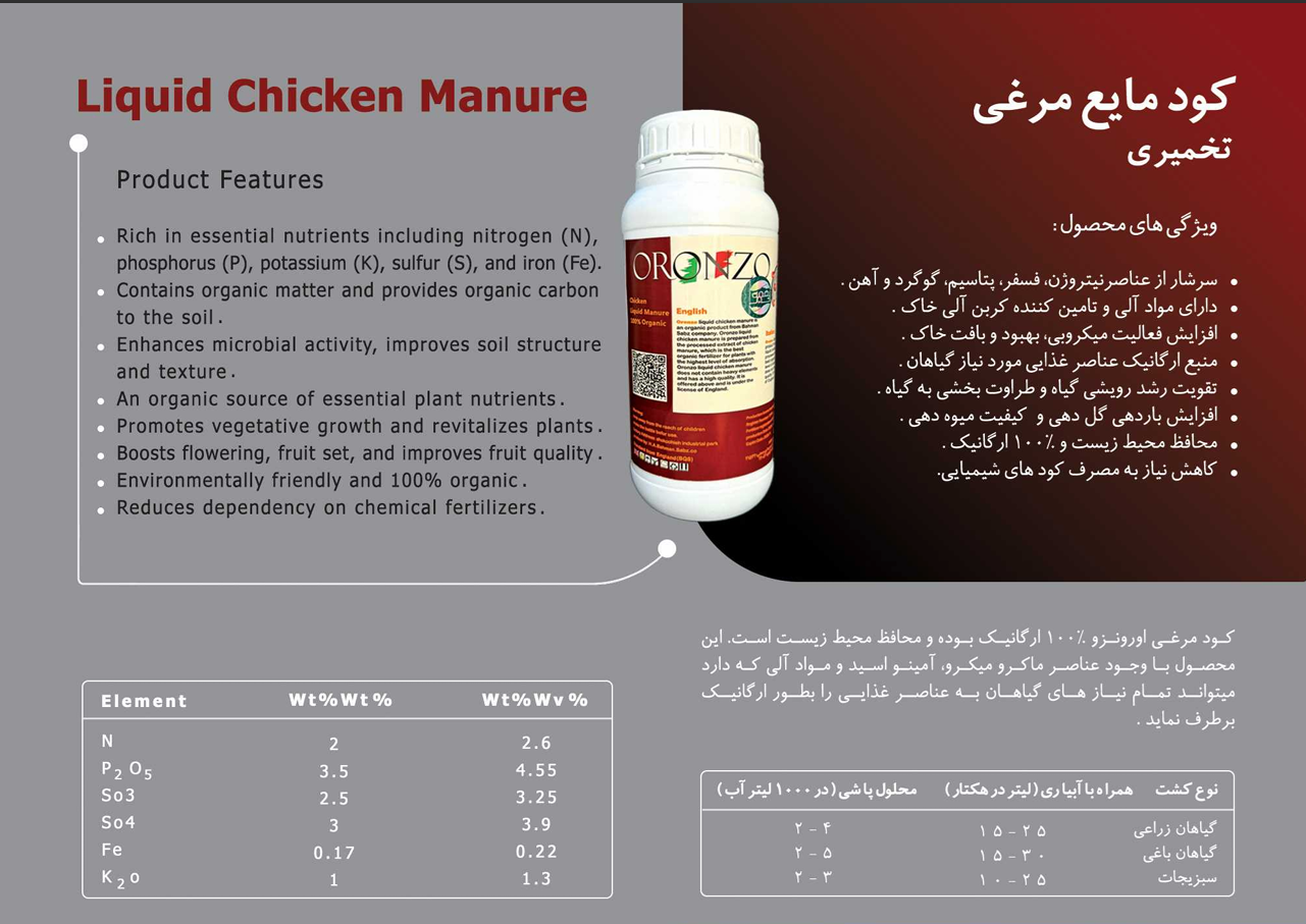 کود مایع مرغی تخمیری کود مایع مرغی تخمیری 10 لیتری - Image 1