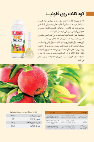 کود مایع کلات روی 10 لیتری